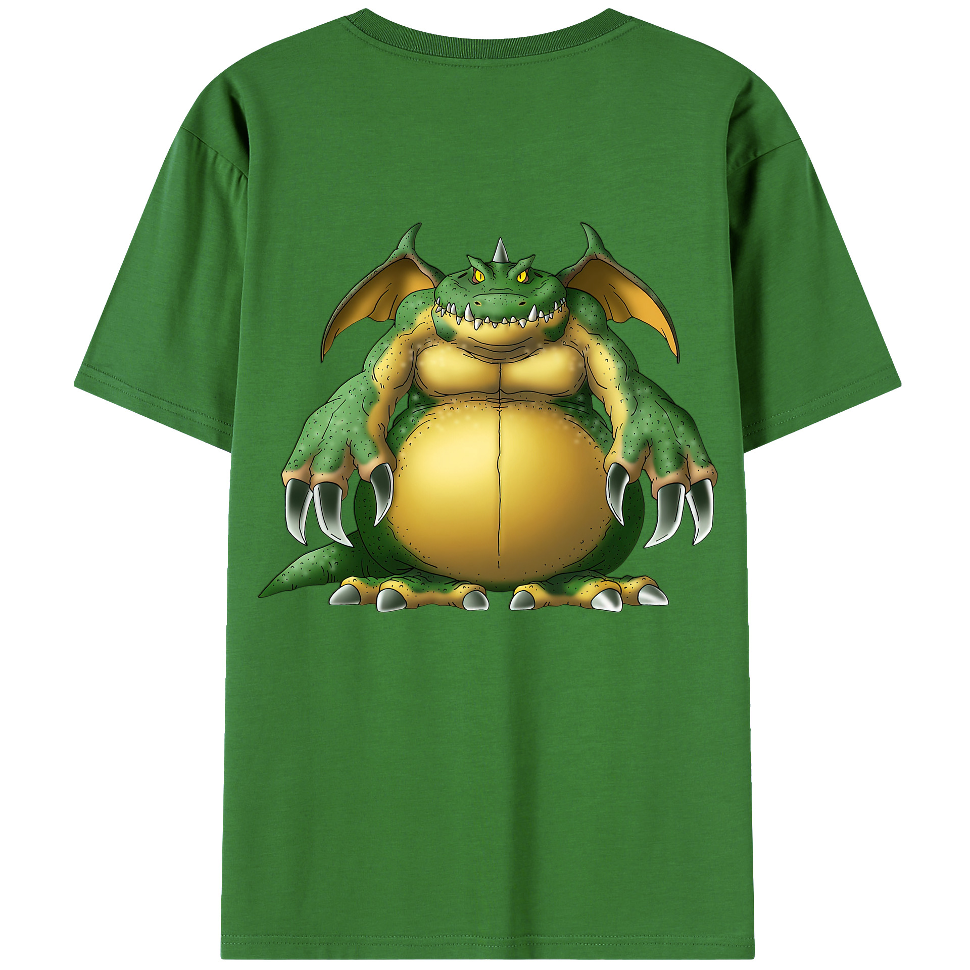 （画像用） ドラゴンクエスト Doragon Kuesuto Dragon Quest レディース半袖Tシャツ(バックプリント)
